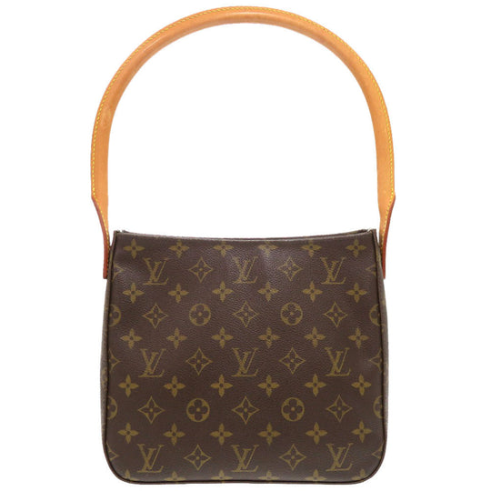LOUIS VUITTON Shoulder Bag M51146 Monogram canvas Brown Monogram LoopingMM Women Used Authentic