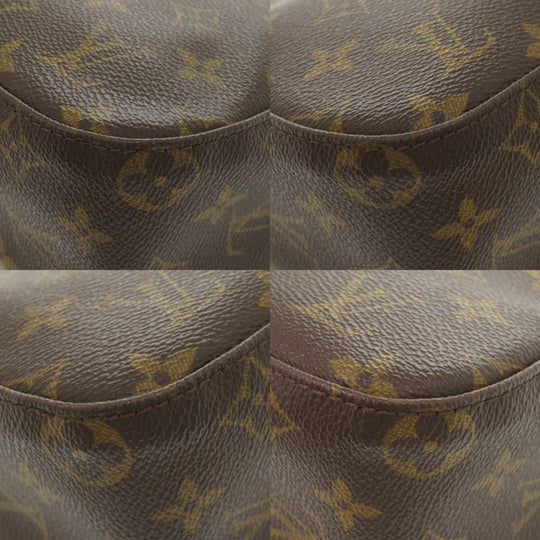LOUIS VUITTON Shoulder Bag M51146 Monogram canvas Brown Monogram LoopingMM Women Used Authentic