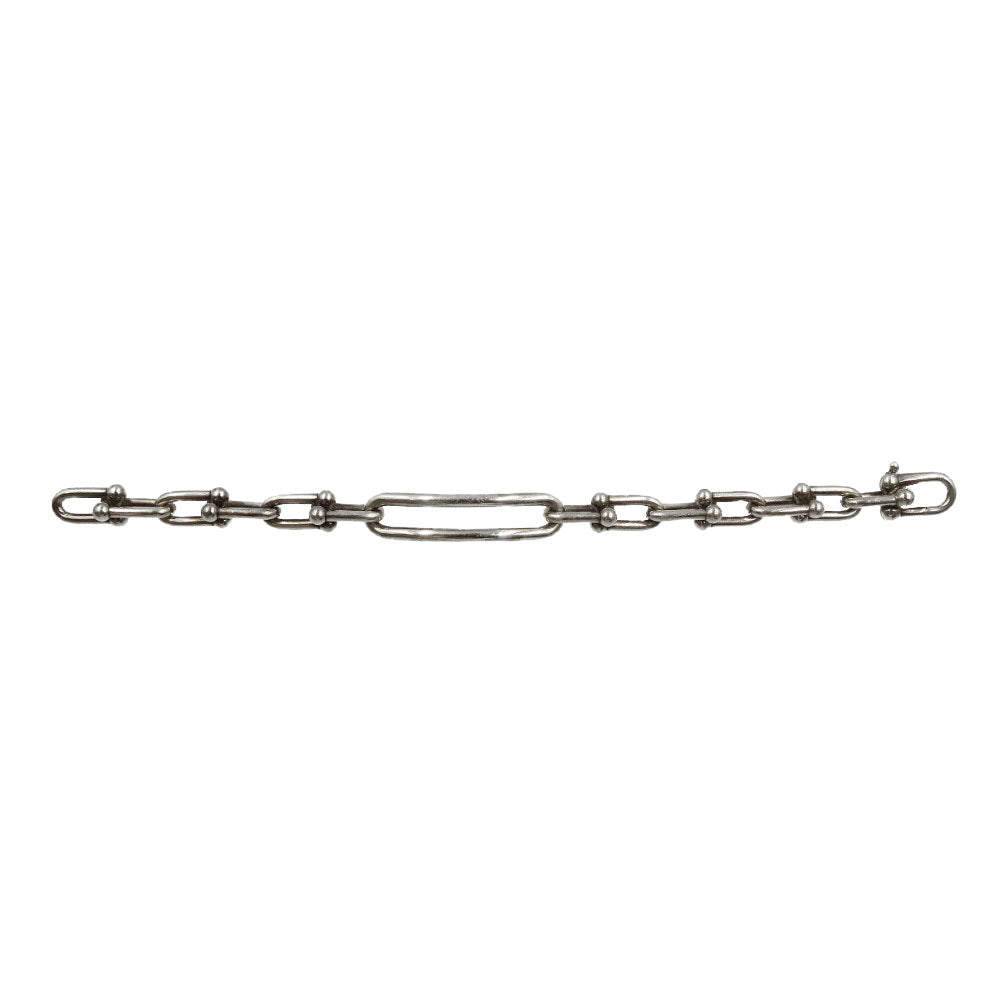 TIFFANY&Co. bracelet Silver925 Silver hardware medium link Women Used Authentic