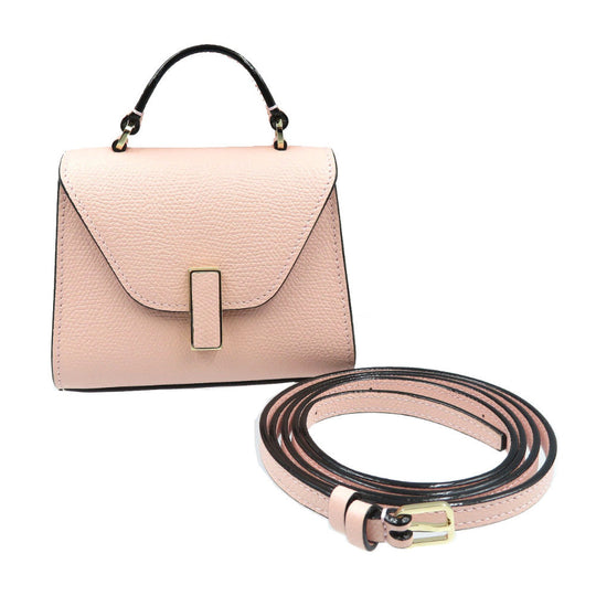 Valextra Shoulder Bag SGES0061028LOCPL99 Calfskin , Calfskin pink Iside Belt Women Secondhand Authentic