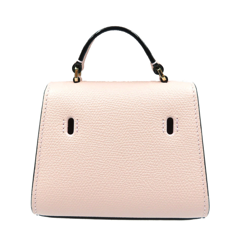 Valextra Shoulder Bag SGES0061028LOCPL99 Calfskin , Calfskin pink Iside Belt Women Secondhand Authentic