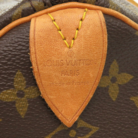 LOUIS VUITTON Boston Duffel bag M41428 Monogram canvas Brown Monogram Keepall 45 Women Used Authentic