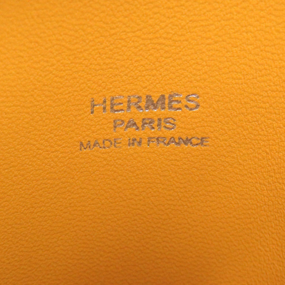 HERMES Handbag Vaux Chamonix Natural Sable Bored 31 Women Used Authentic