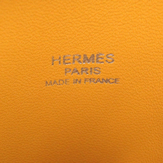 HERMES Handbag Vaux Chamonix Natural Sable Bored 31 Women Used Authentic