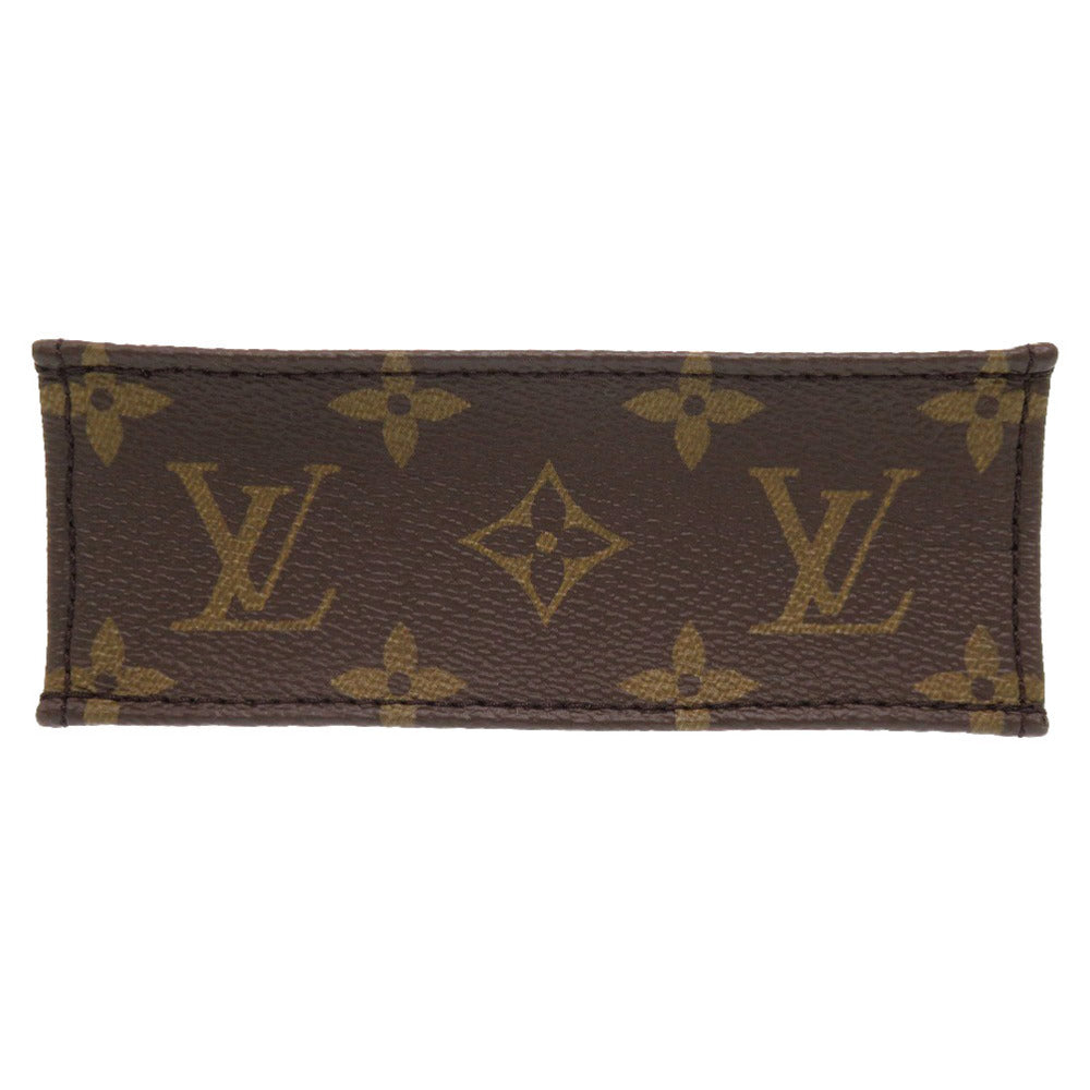LOUIS VUITTON Handbag M69442 Monogram canvas Brown Monogram Petit Sac Plat Women Used Authentic