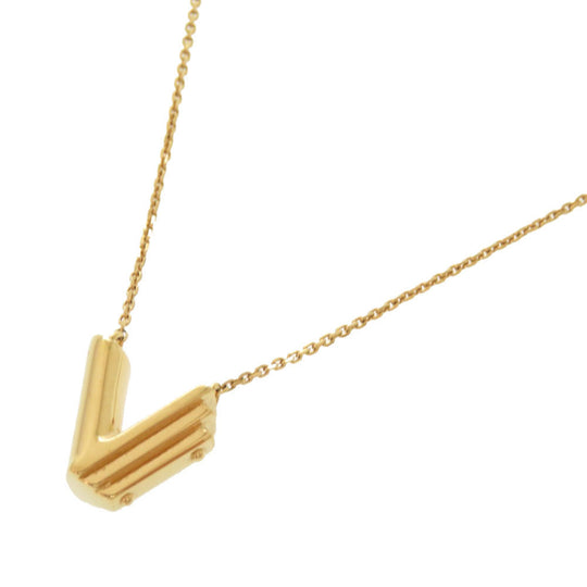 LOUIS VUITTON Necklace M61077 metal gold LV�•ME VNecklace Women(Unisex) Used Authentic