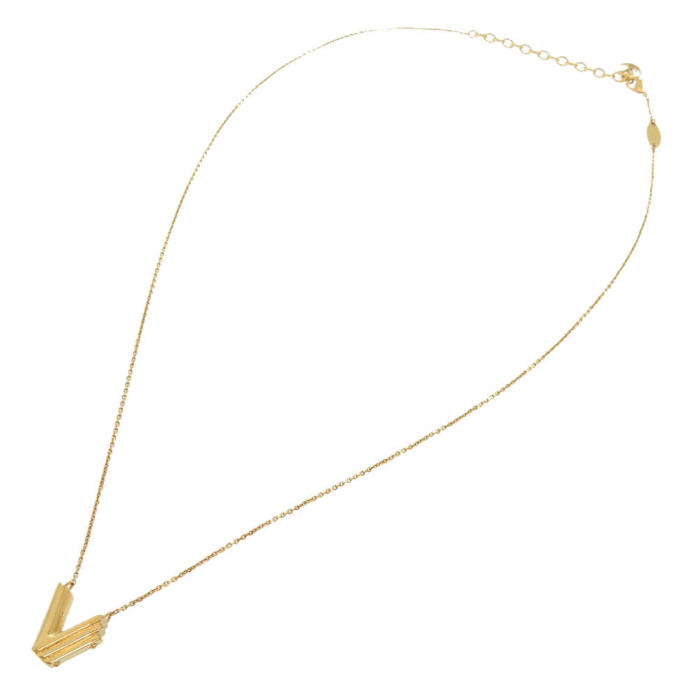 LOUIS VUITTON Necklace M61077 metal gold LV�•ME VNecklace Women(Unisex) Used Authentic