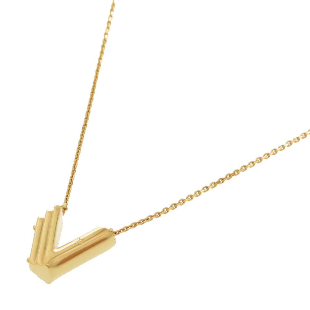 LOUIS VUITTON Necklace M61077 metal gold LV�•ME VNecklace Women(Unisex) Used Authentic