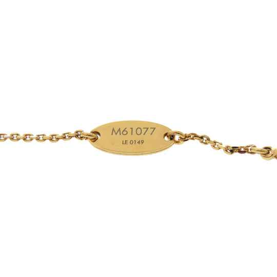 LOUIS VUITTON Necklace M61077 metal gold LV�•ME VNecklace Women(Unisex) Used Authentic
