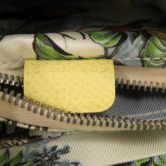 HERMES Coin case Epsom, Silk Jonupussan Zip Around Azap compact silk in Women Used Authentic