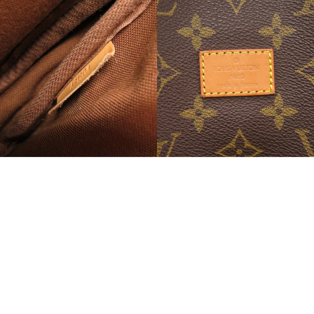 LOUIS VUITTON Shoulder Bag M42256 Monogram canvas Brown Monogram Saumur 30 Women Used Authentic