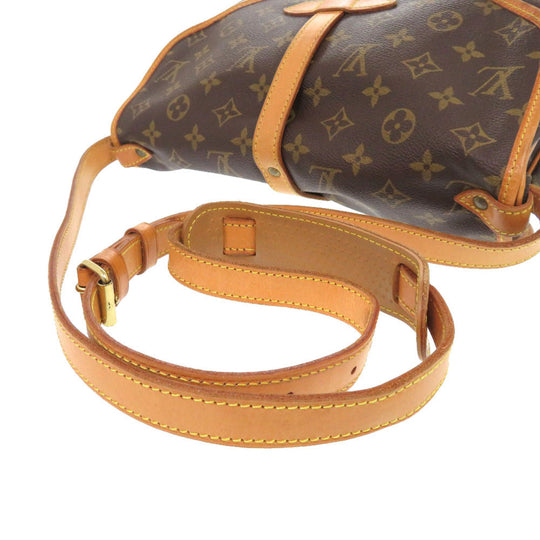 LOUIS VUITTON Shoulder Bag M42256 Monogram canvas Brown Monogram Saumur 30 Women Used Authentic