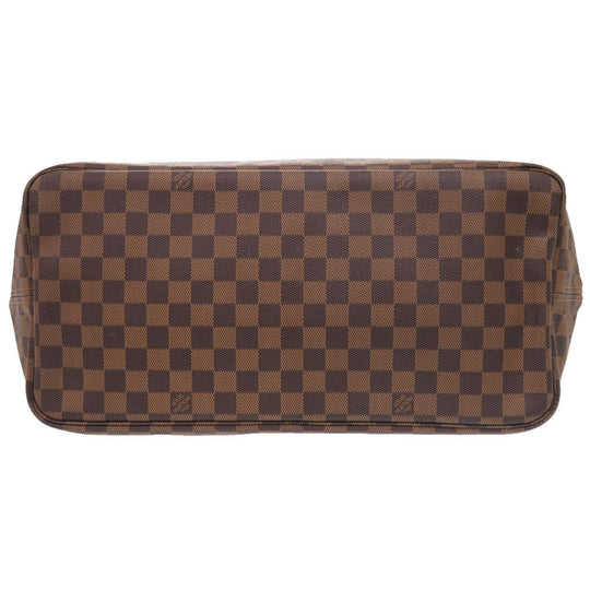 LOUIS VUITTON Tote Bag N51106 Damier canvas Brown Damier Ebene Neverfull GM Women Used Authentic