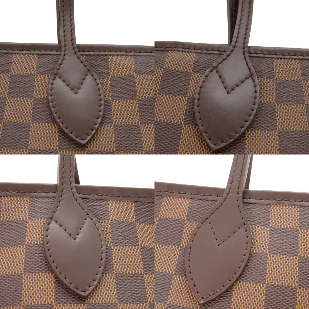LOUIS VUITTON Tote Bag N51106 Damier canvas Brown Damier Ebene Neverfull GM Women Used Authentic