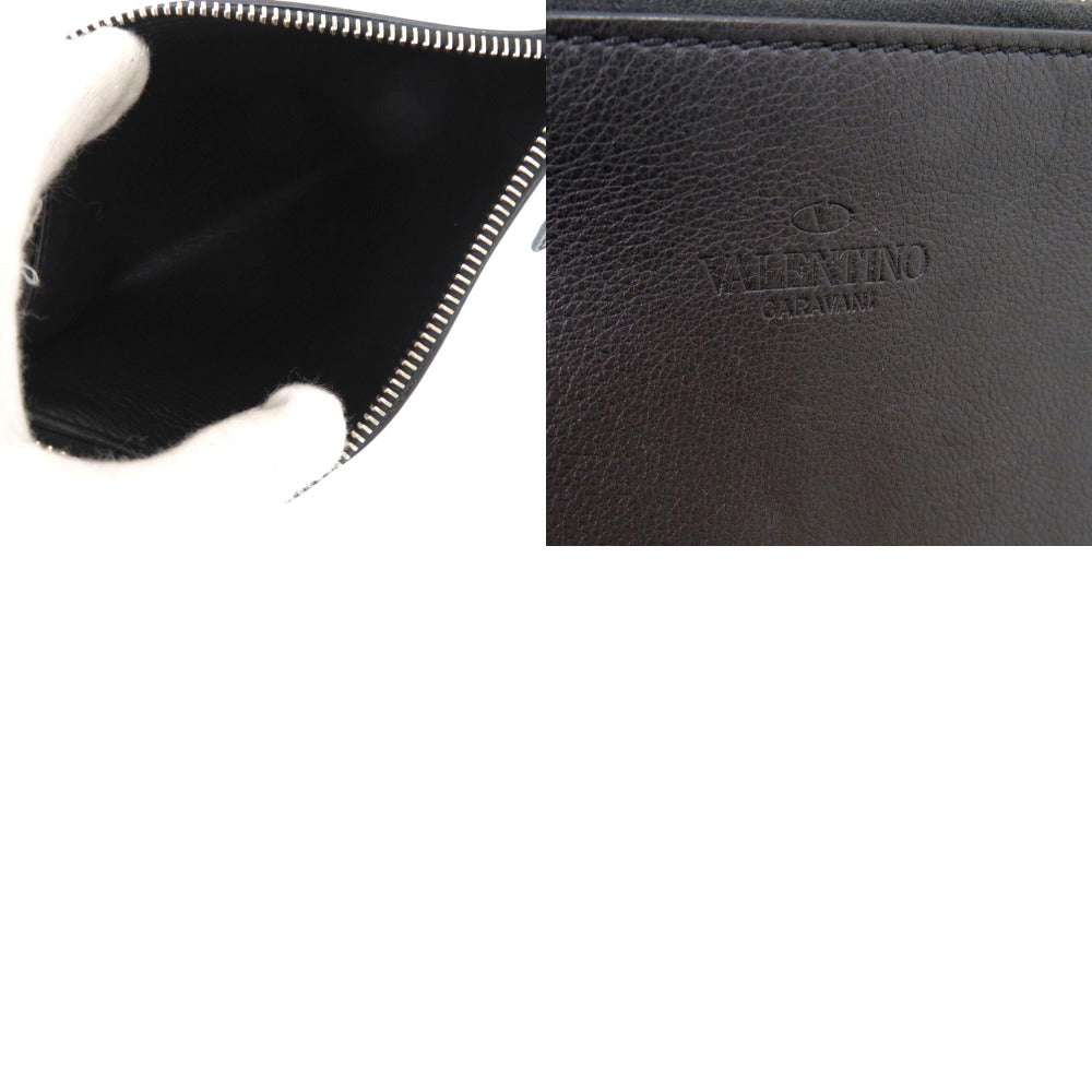 Valentino Garavani Tote Bag leather Brown Beethoven Graphic Tote