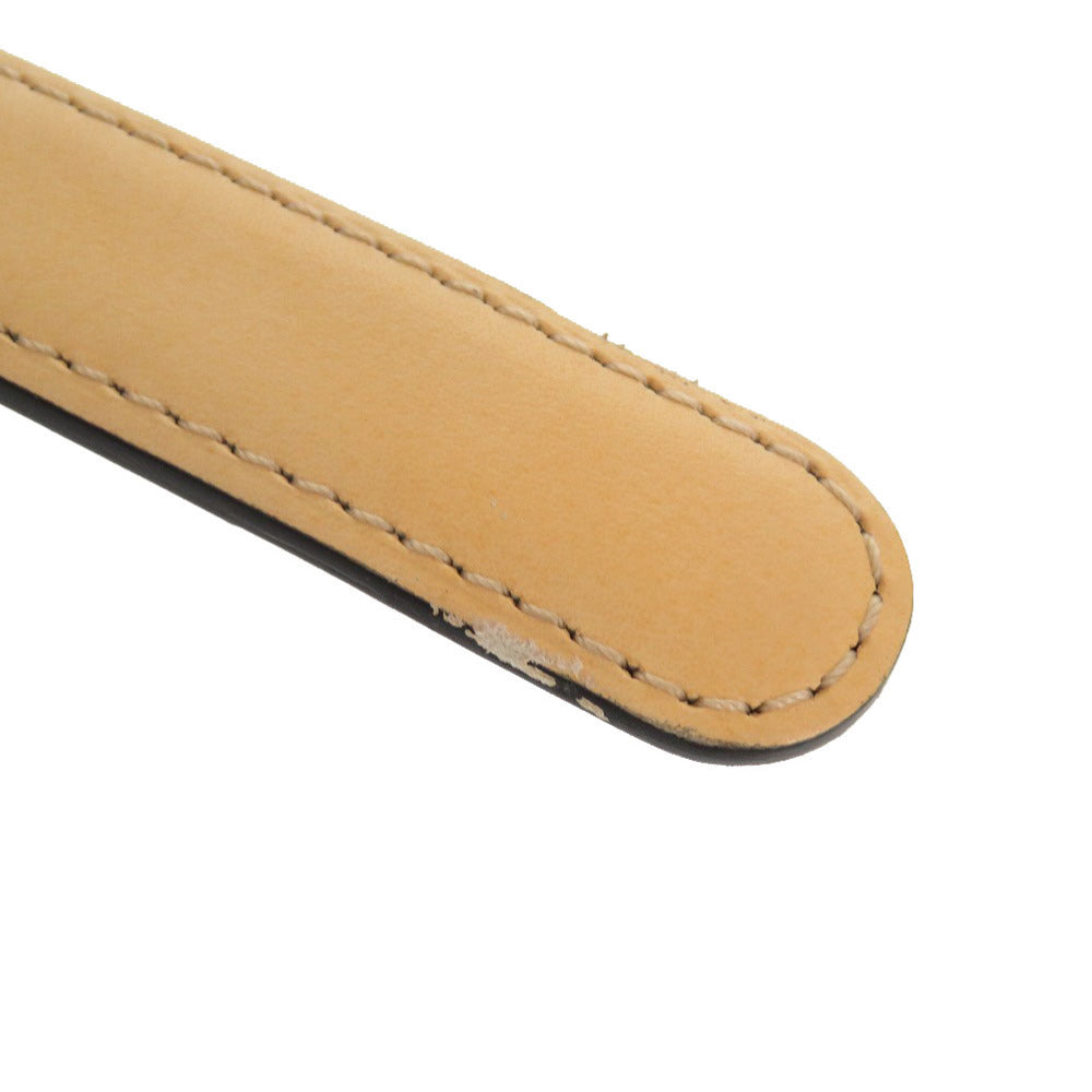 DELVAUX Handbag leather beige Brillon MM Women Used Authentic