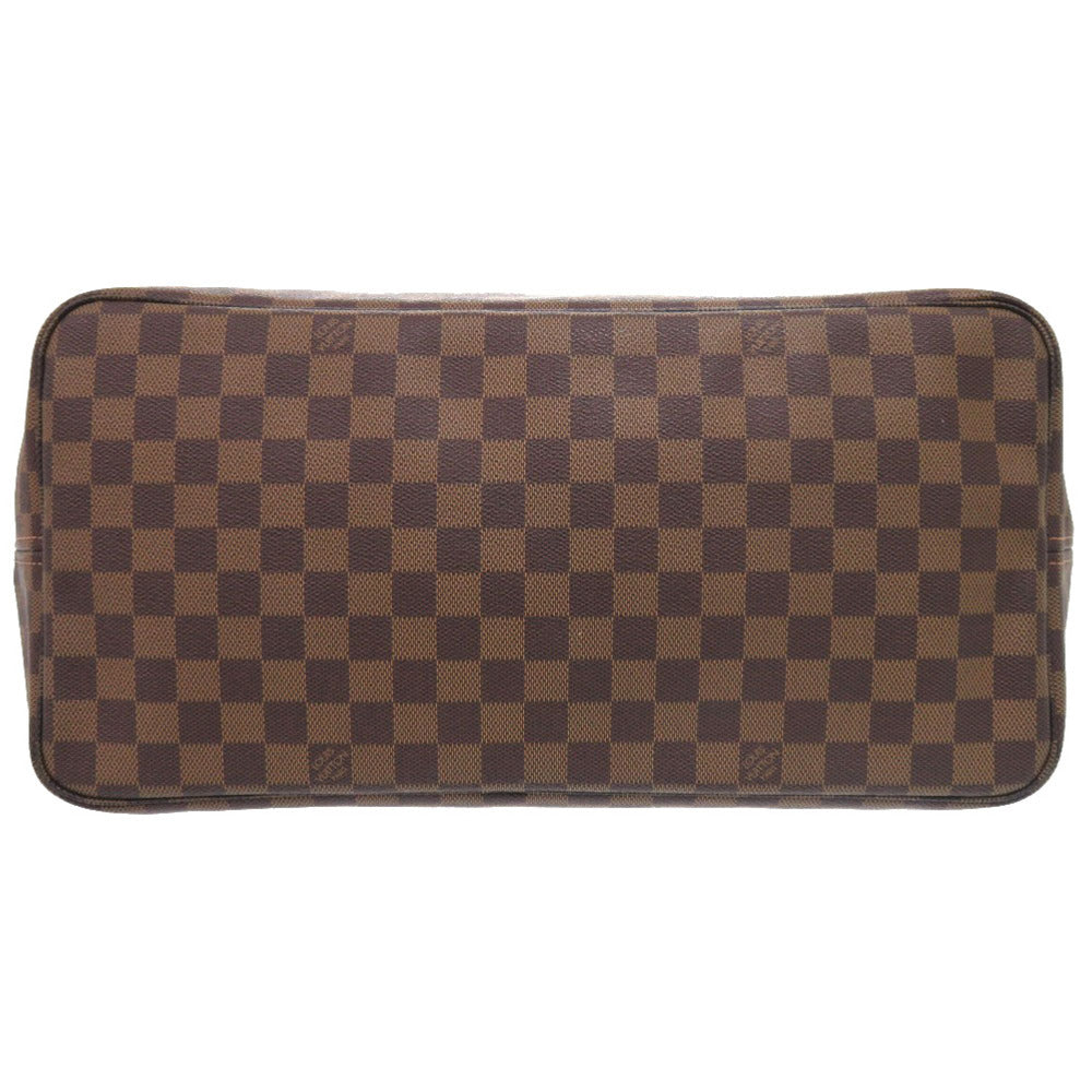 LOUIS VUITTON Tote Bag N51106 Damier canvas Brown Damier Ebene Neverfull GM Women Used Authentic