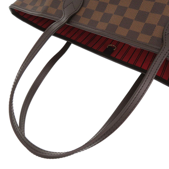 LOUIS VUITTON Tote Bag N41358 Damier canvas Slys Damier New Neverfull MM Women Used Authentic