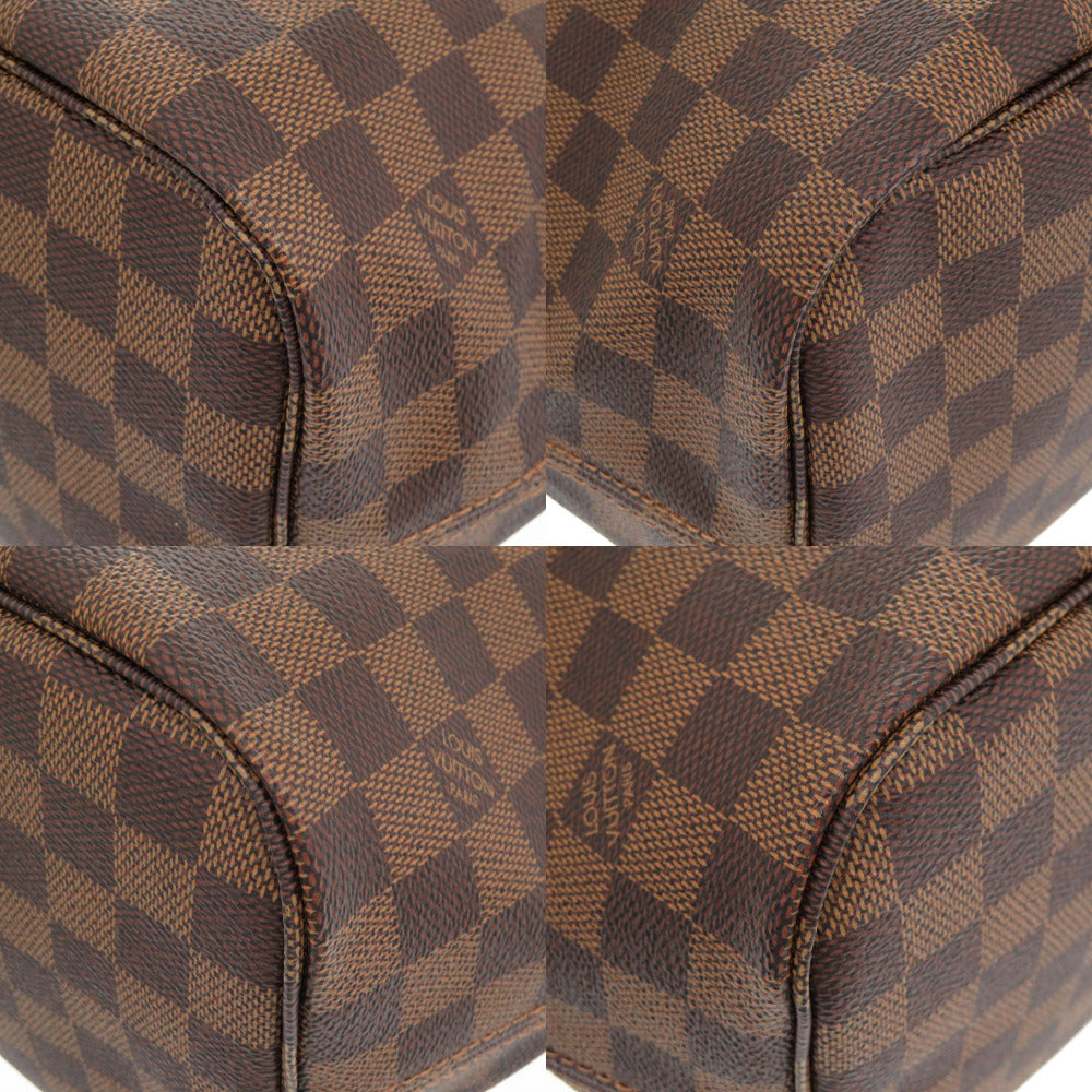 LOUIS VUITTON Tote Bag N41358 Damier canvas Slys Damier New Neverfull MM Women Used Authentic