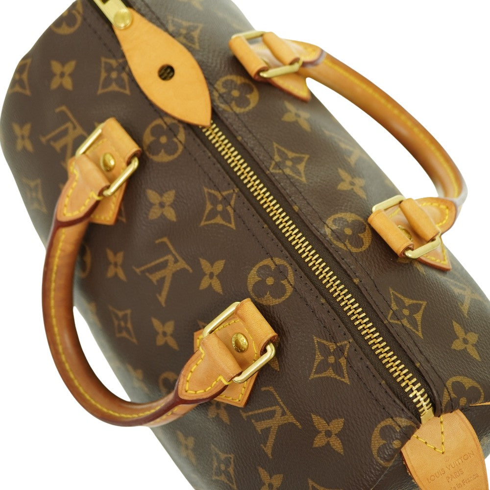 LOUIS VUITTON Handbag M41109 Monogram canvas Brown New model Monogram Speedy 25 Women Used Authentic