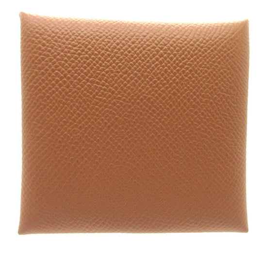 HERMES Coin case Epsom gold Bastia Women Used Authentic