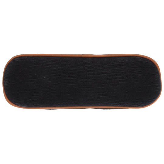 HERMES Pouch canvas black Bored pouch 20 Women Used Authentic