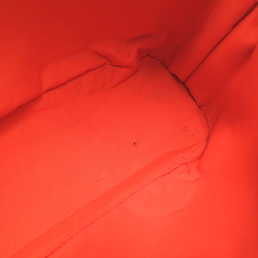 HERMES Pouch canvas black Bored pouch 20 Women Used Authentic