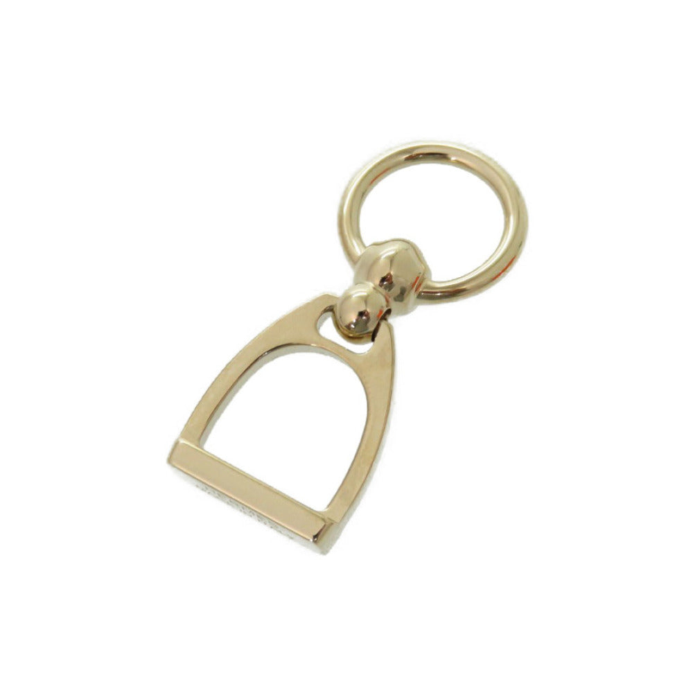 HERMES Scarf ring metal gold Etrie Women Used Authentic