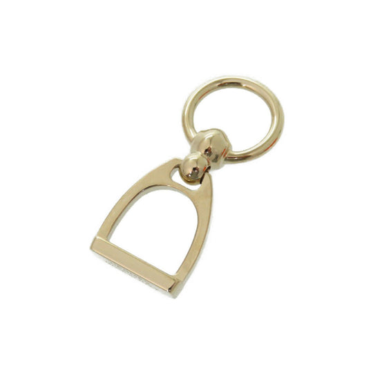 HERMES Scarf ring metal gold Etrie Women Used Authentic