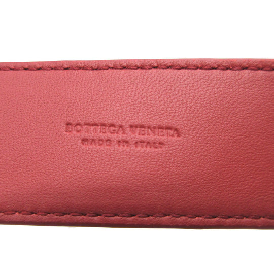 BOTTEGAVENETA Shoulder strap 563992 leather Red Women(Unisex) Used Authentic