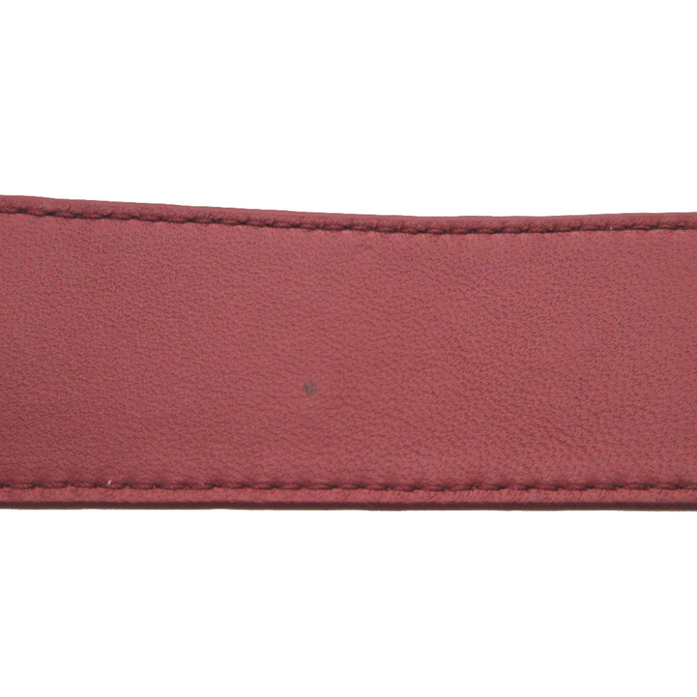 BOTTEGAVENETA Shoulder strap 563992 leather Red Women(Unisex) Used Authentic