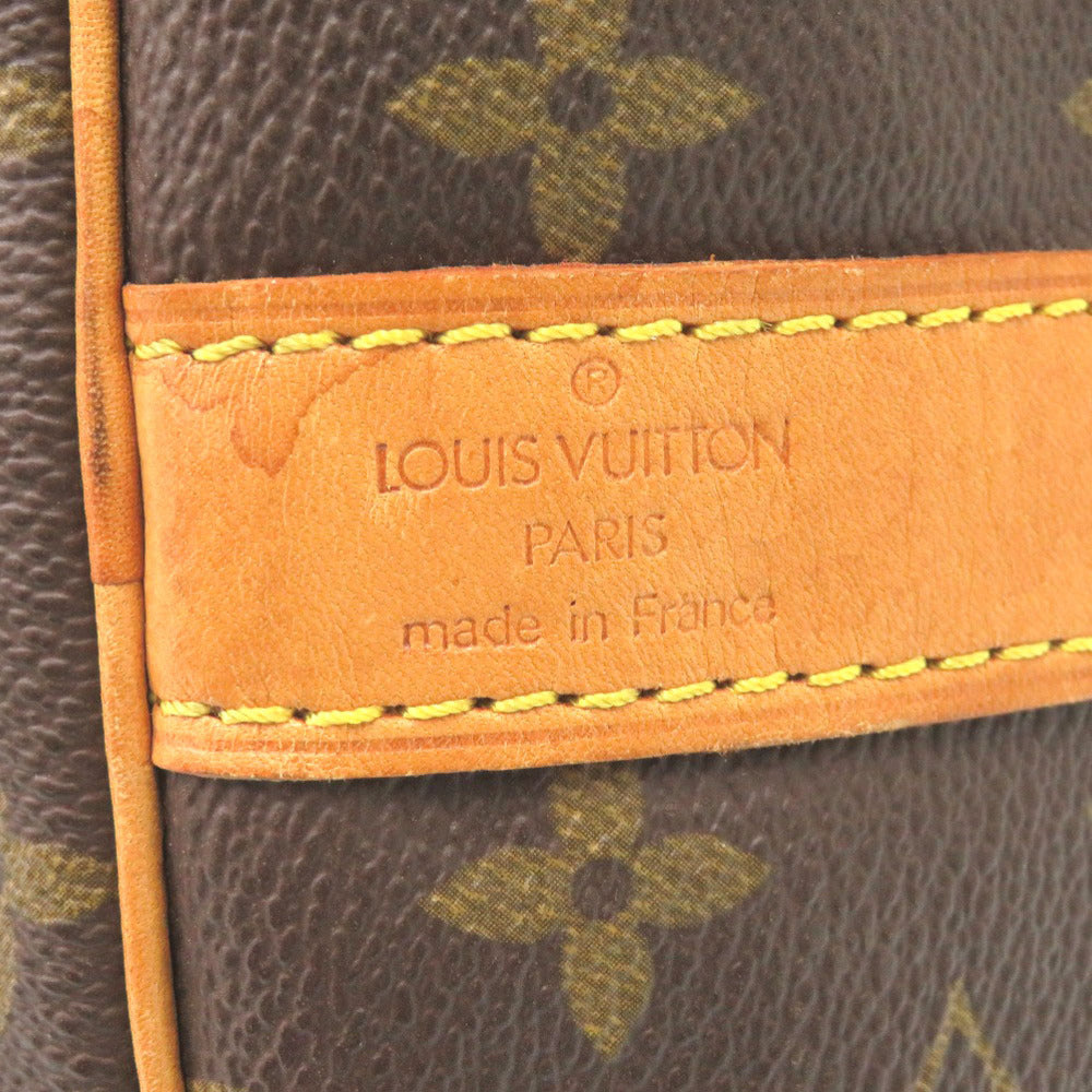 LOUIS VUITTON Boston Duffel bag M41412 Monogram canvas Brown Monogram Keepall bandouliere60 mens Used Authentic