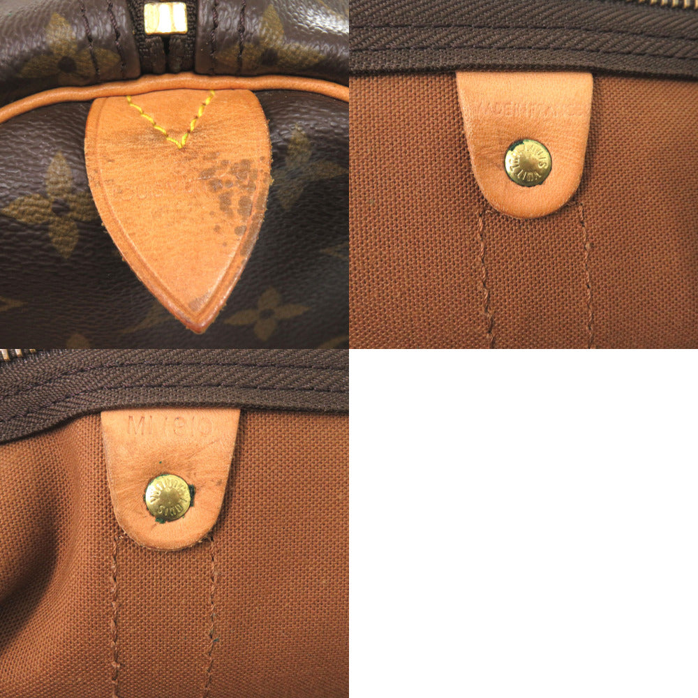 LOUIS VUITTON Boston Duffel bag M41422 Monogram canvas Brown Monogram Keepall 60 mens Used Authentic