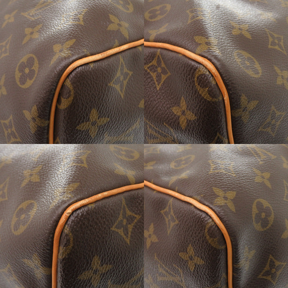 LOUIS VUITTON Boston Duffel bag M41422 Monogram canvas Brown Monogram Keepall 60 mens Used Authentic