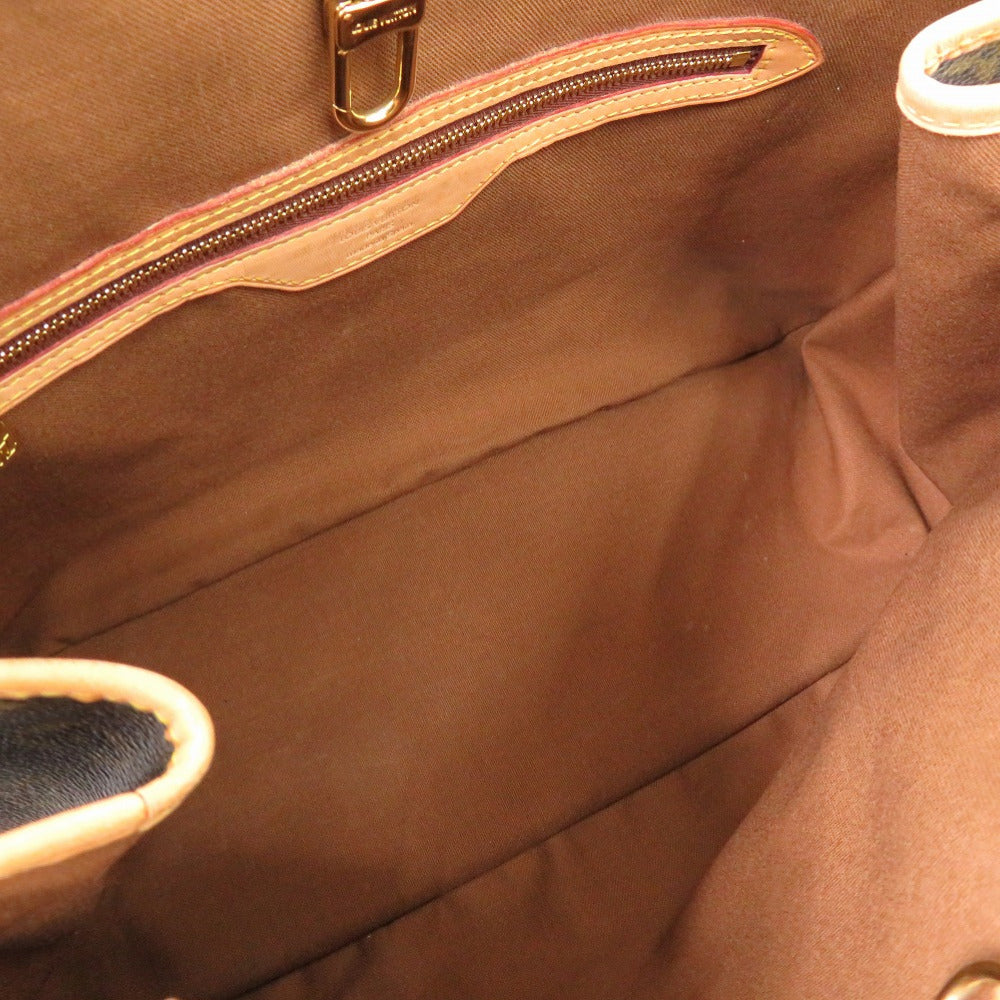 LOUIS VUITTON Tote Bag M51154 Monogram canvas Brown Monogram Batignolles Horizontal Women Used Authentic