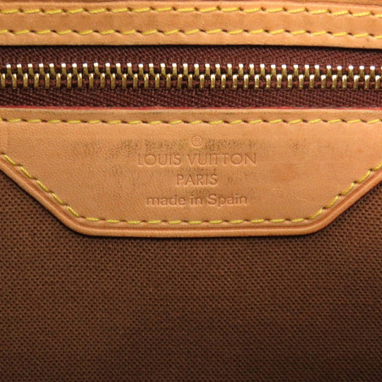 LOUIS VUITTON Tote Bag M51154 Monogram canvas Brown Monogram Batignolles Horizontal Women Used Authentic