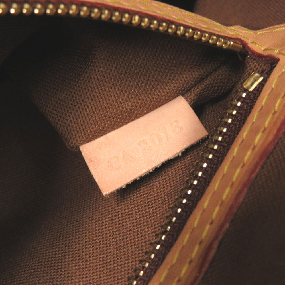 LOUIS VUITTON Tote Bag M51154 Monogram canvas Brown Monogram Batignolles Horizontal Women Used Authentic