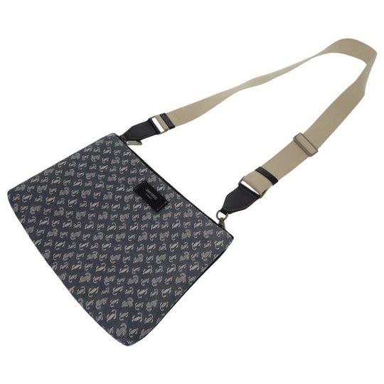 JIMMY CHOO Shoulder Bag canvas blue JIMMY CHOO Kimmy JC Monogram Shoulder Bag Denim Women Used Authentic