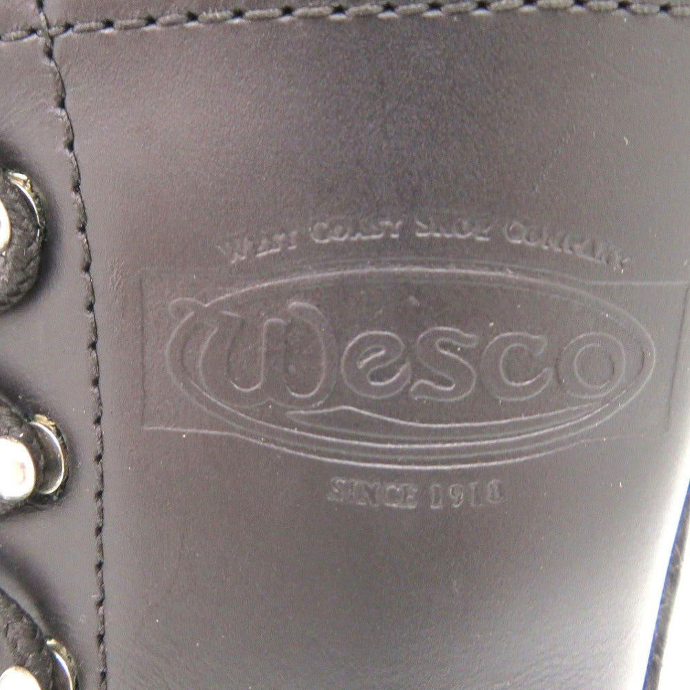WESCO boots leather black WESCO Custom Jobmaster 9.1" Boots Women 5 1/2C Used Authentic