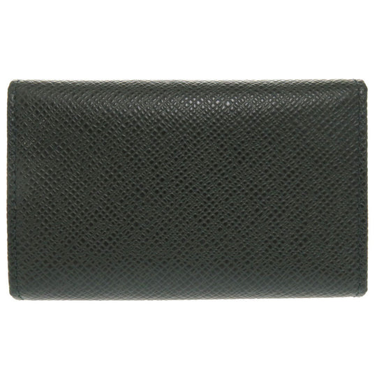 LOUIS VUITTON Key case Key holder  M30534 Taiga Leather Deep green Taiga Multicles6 mens Used Authentic