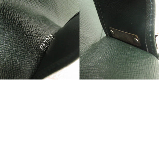 LOUIS VUITTON Key case Key holder  M30534 Taiga Leather Deep green Taiga Multicles6 mens Used Authentic