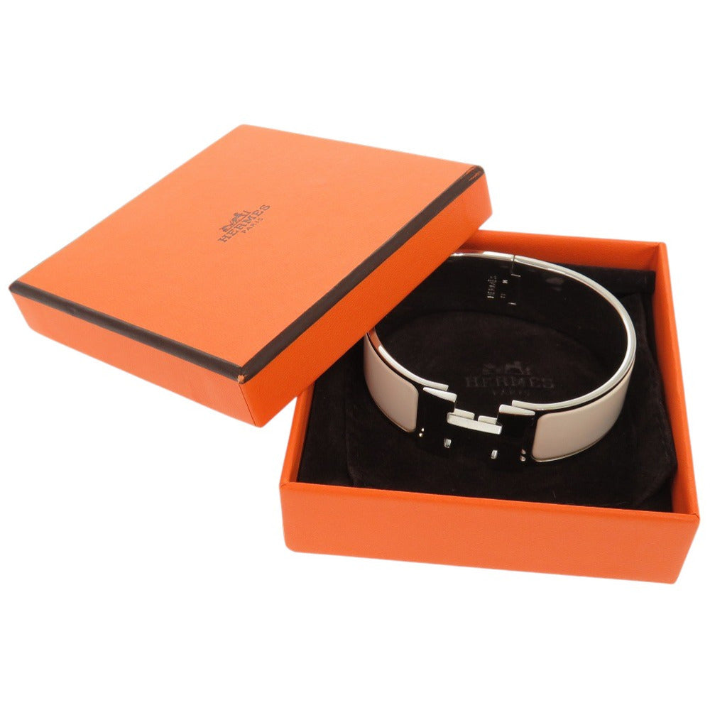 HERMES Bangle metal white clicclacGM