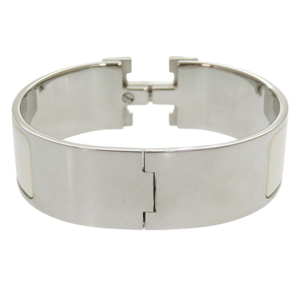 HERMES Bangle metal white clicclacGM