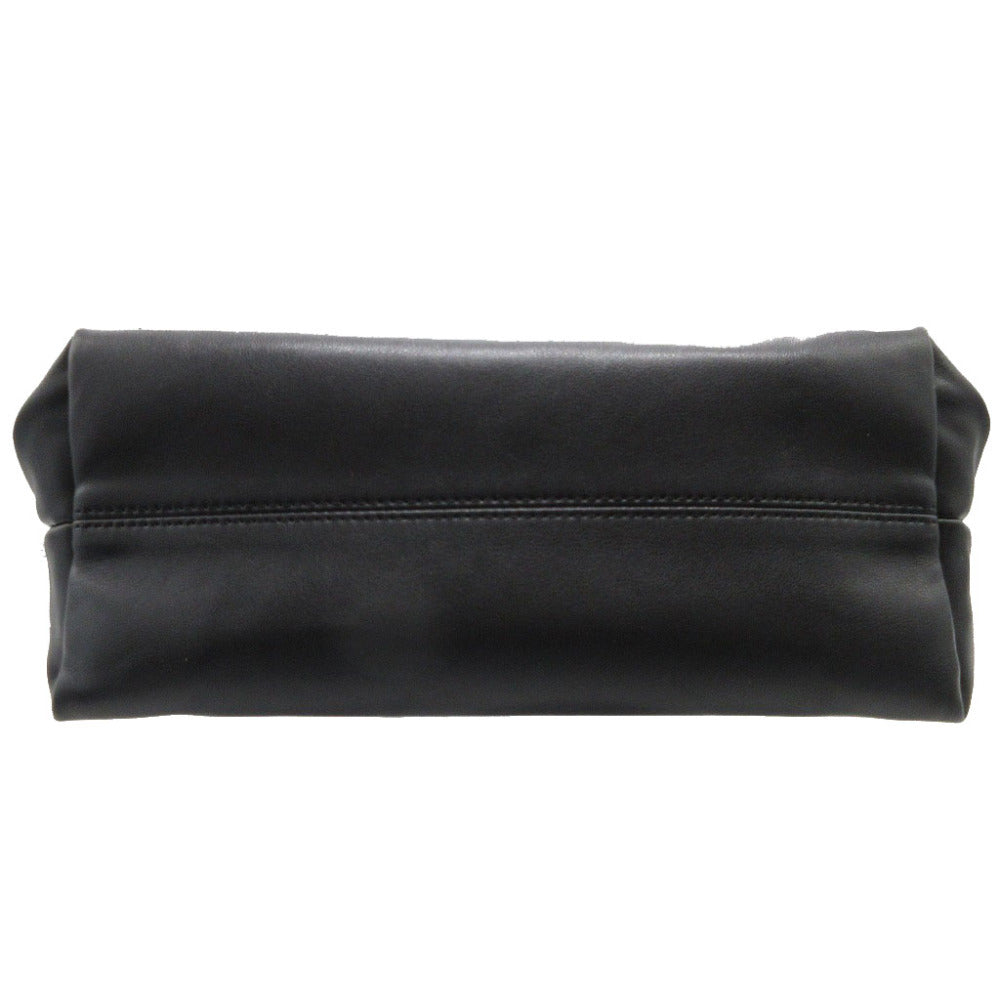 A.P.C. Shoulder Bag Polyurethane, Polyester black Ninon Women Used Authentic