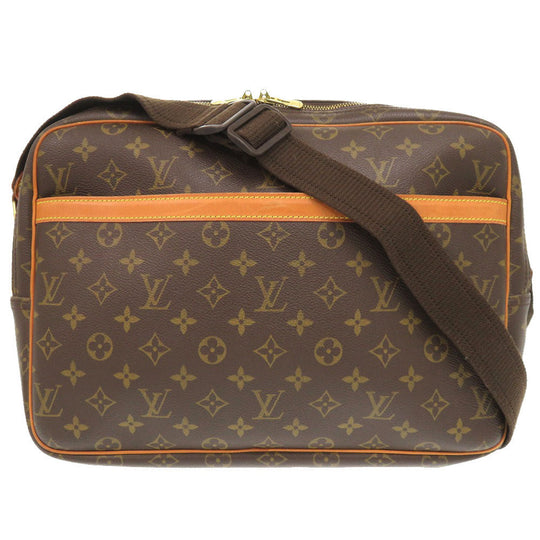 LOUIS VUITTON Shoulder Bag M45252 Monogram canvas Brown Monogram Reporter GM Women(Unisex) Used Authentic