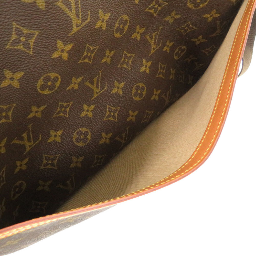 LOUIS VUITTON Shoulder Bag M45252 Monogram canvas Brown Monogram Reporter GM Women(Unisex) Used Authentic