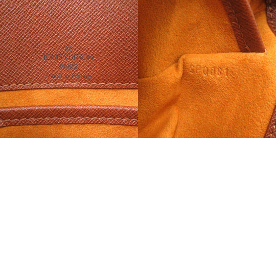 LOUIS VUITTON Shoulder Bag M51257 Monogram canvas Brown Monogram Musette Tango Short Strap Women Used Authentic