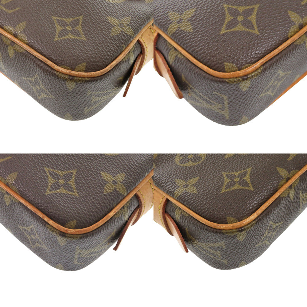 LOUIS VUITTON Shoulder Bag M51828 Monogram canvas Brown Monogram Marley Bandouliere Women Used Authentic