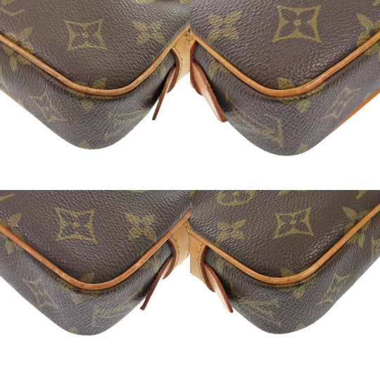 LOUIS VUITTON Shoulder Bag M51828 Monogram canvas Brown Monogram Marley Bandouliere Women Used Authentic