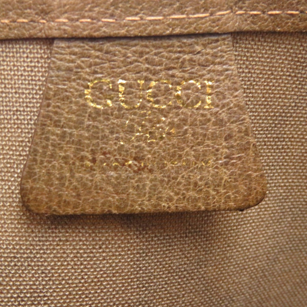 GUCCI Tote Bag PVC beige gucci plus mens Used Authentic
